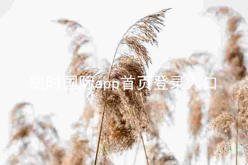 凯时国际app首页登录入口